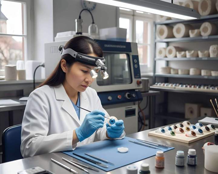 Entretien et nettoyage prothèse oculaire Longueuil