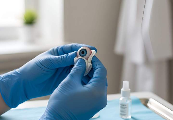 Entretien prothèse oculaire Longueuil